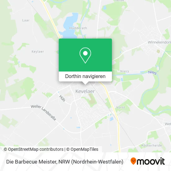 Die Barbecue Meister Karte