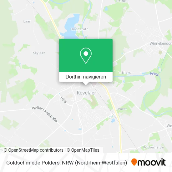 Goldschmiede Polders Karte