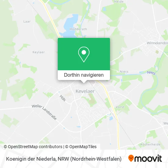 Koenigin der Niederla Karte