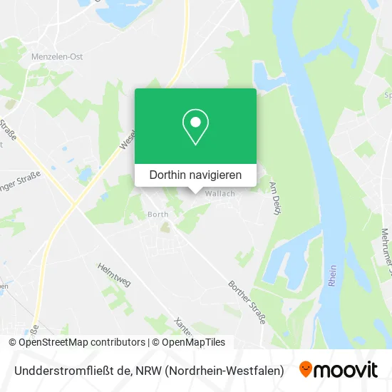 Undderstromfließt de Karte