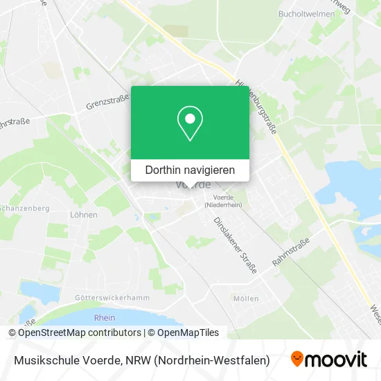 Musikschule Voerde Karte