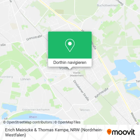 Erich Meinicke & Thomas Kempe Karte