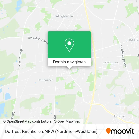 Dorffest Kirchhellen Karte