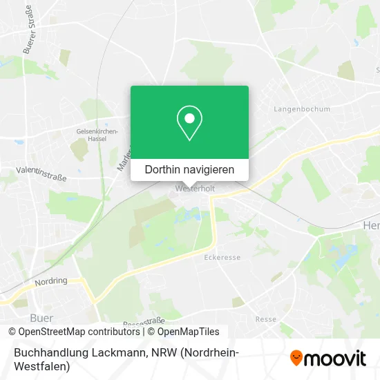 Buchhandlung Lackmann Karte