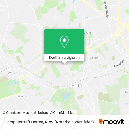 Computertreff Herten Karte