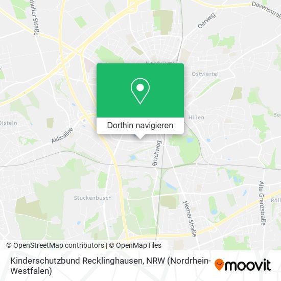 Kinderschutzbund Recklinghausen Karte