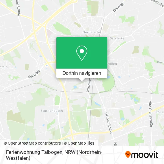 Ferienwohnung Talbogen Karte