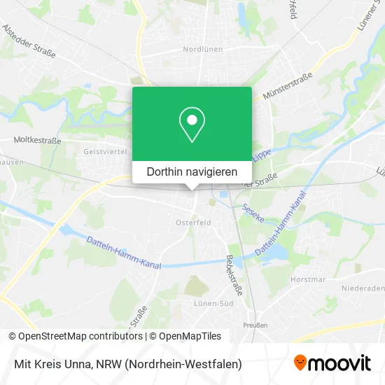 Mit Kreis Unna Karte