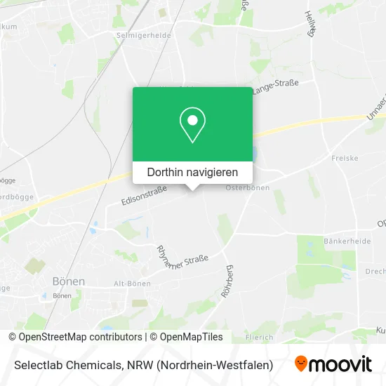 Selectlab Chemicals Karte