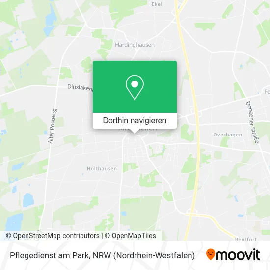 Pflegedienst am Park Karte