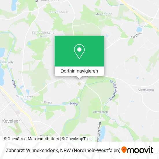 Zahnarzt Winnekendonk Karte