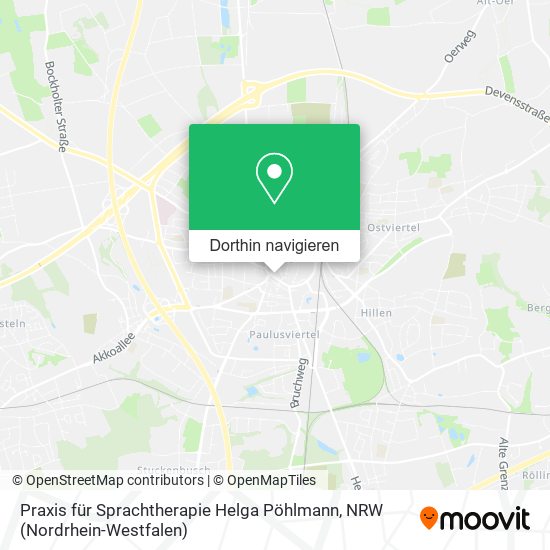 Praxis für Sprachtherapie Helga Pöhlmann Karte
