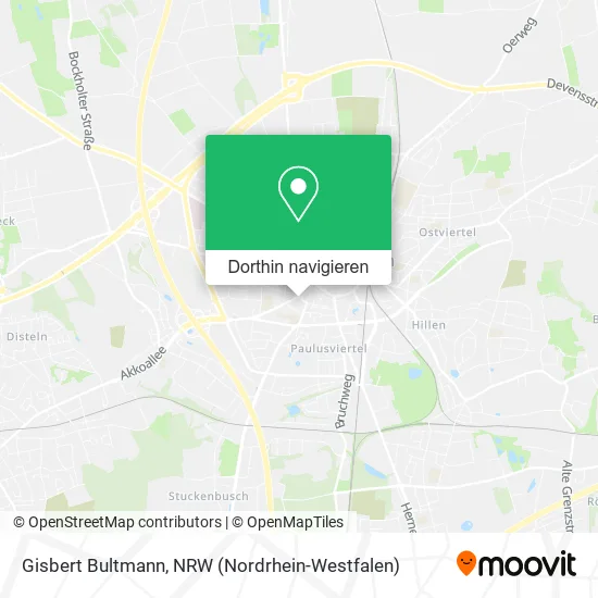 Gisbert Bultmann Karte