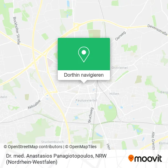 Dr. med. Anastasios Panagiotopoulos Karte