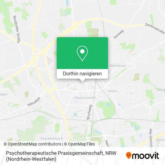 Psychotherapeutische Praxisgemeinschaft Karte