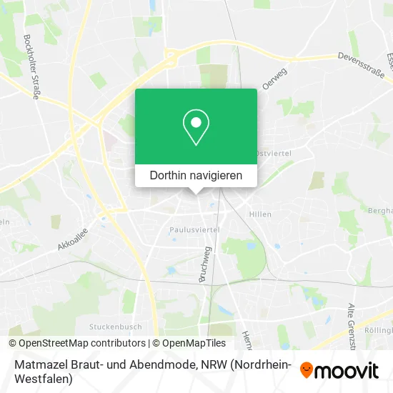 Matmazel Braut- und Abendmode Karte