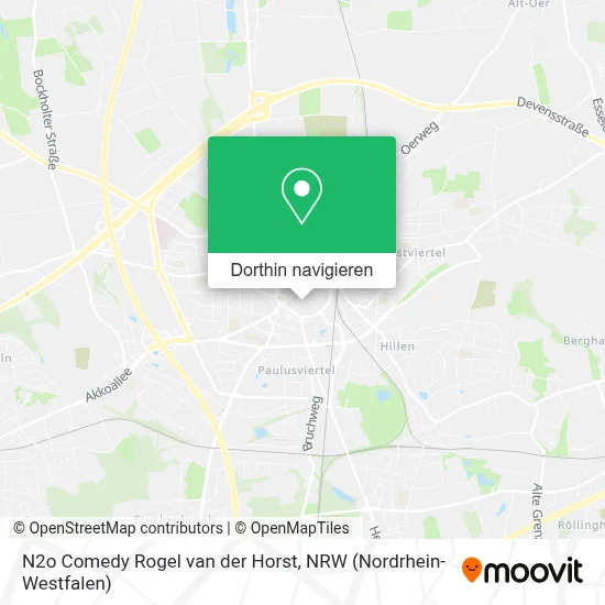 N2o Comedy Rogel van der Horst Karte