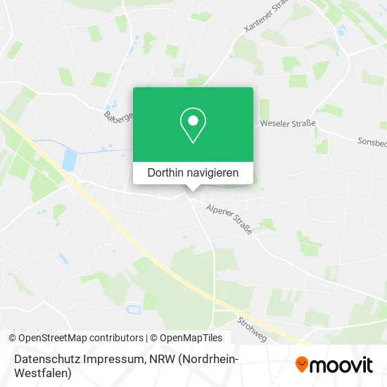 Datenschutz Impressum Karte