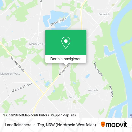 Landfleischerei a. Tep Karte