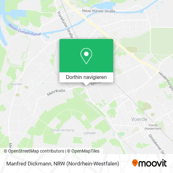 Manfred Dickmann Karte