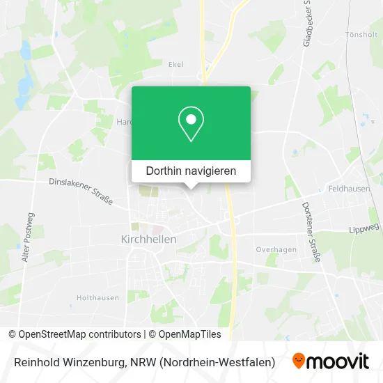 Reinhold Winzenburg Karte