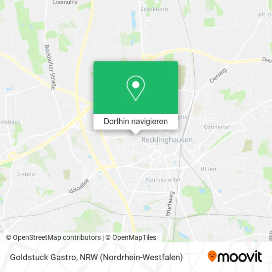 Goldstuck Gastro Karte