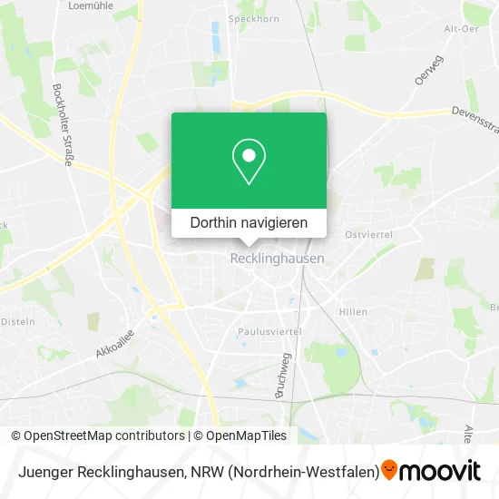 Juenger Recklinghausen Karte