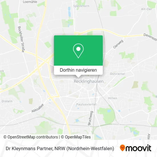 Dr Kleynmans Partner Karte