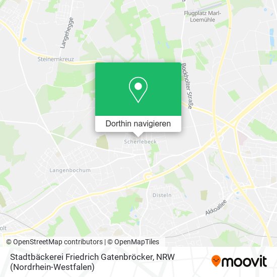 Stadtbäckerei Friedrich Gatenbröcker Karte