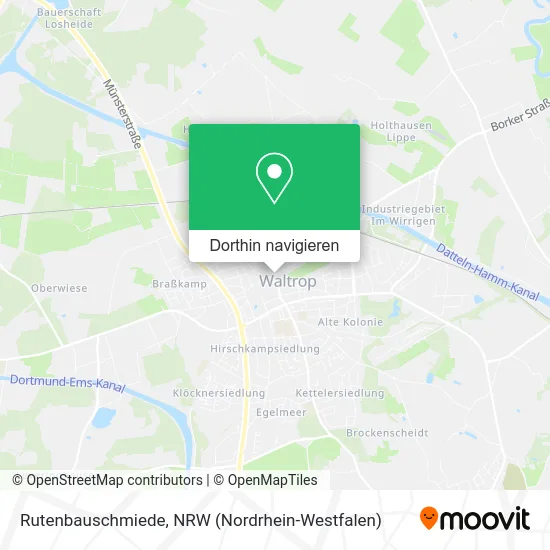 Rutenbauschmiede Karte