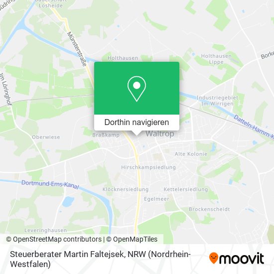 Steuerberater Martin Faltejsek Karte