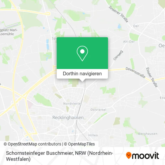 Schornsteinfeger Buschmeier Karte