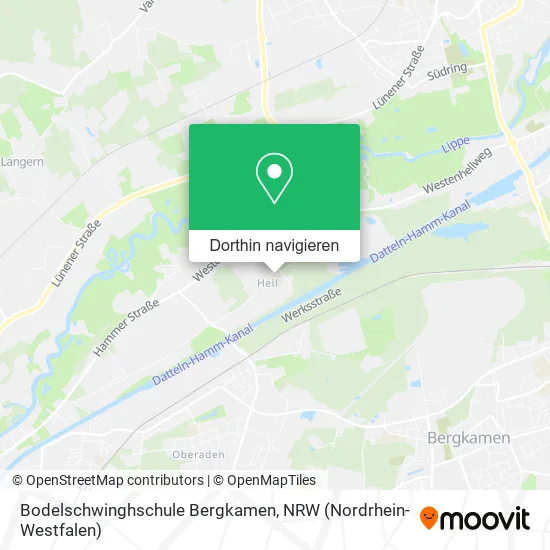 Bodelschwinghschule Bergkamen Karte