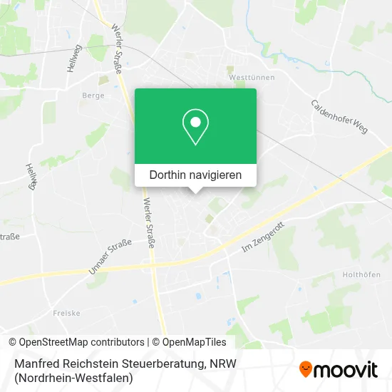 Manfred Reichstein Steuerberatung Karte