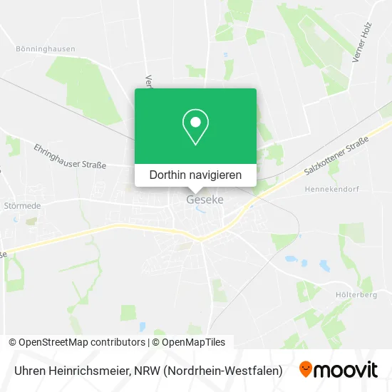Uhren Heinrichsmeier Karte