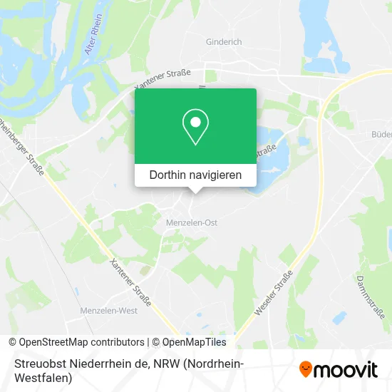 Streuobst Niederrhein de Karte