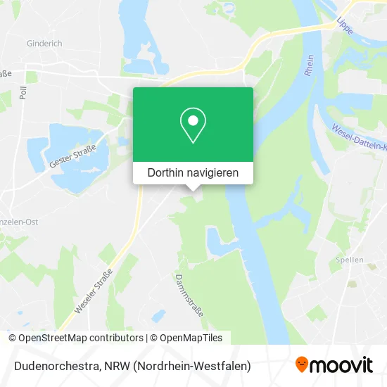 Dudenorchestra Karte