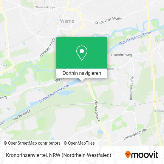 Kronprinzenviertel Karte