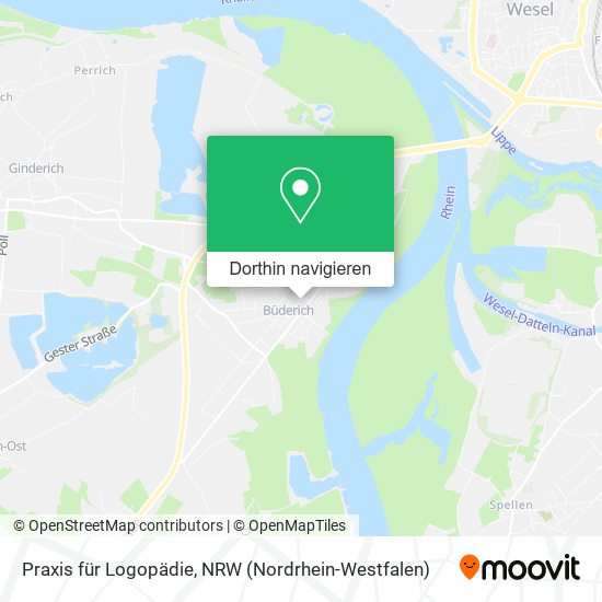 Praxis für Logopädie Karte