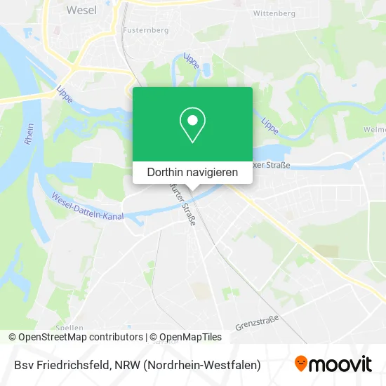 Bsv Friedrichsfeld Karte