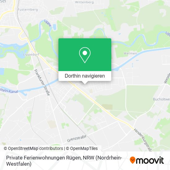 Private Ferienwohnungen Rügen Karte