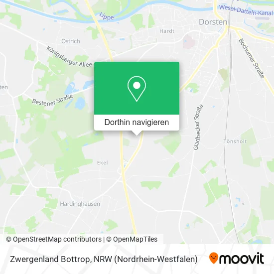 Zwergenland Bottrop Karte