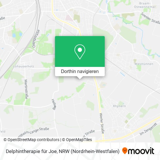 Delphintherapie für Joe Karte