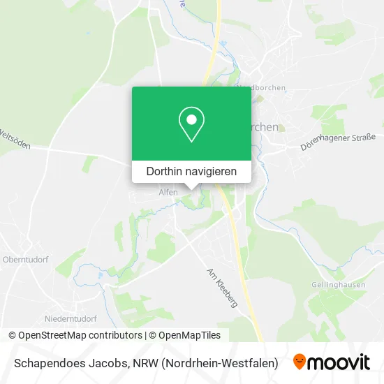 Schapendoes Jacobs Karte