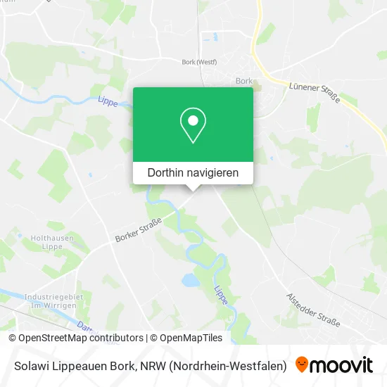 Solawi Lippeauen Bork Karte