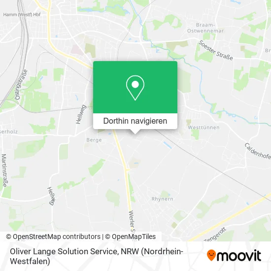 Oliver Lange Solution Service Karte