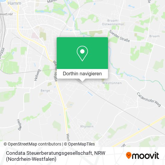 Condata Steuerberatungsgesellschaft Karte