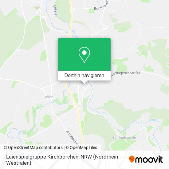 Laienspielgruppe Kirchborchen Karte
