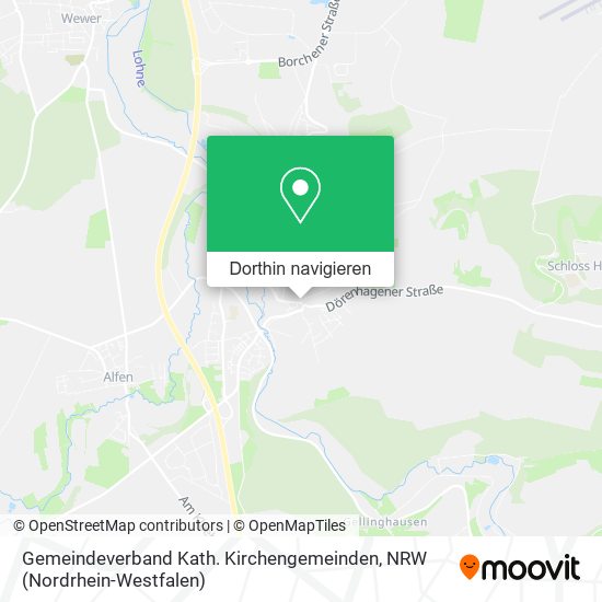 Gemeindeverband Kath. Kirchengemeinden Karte