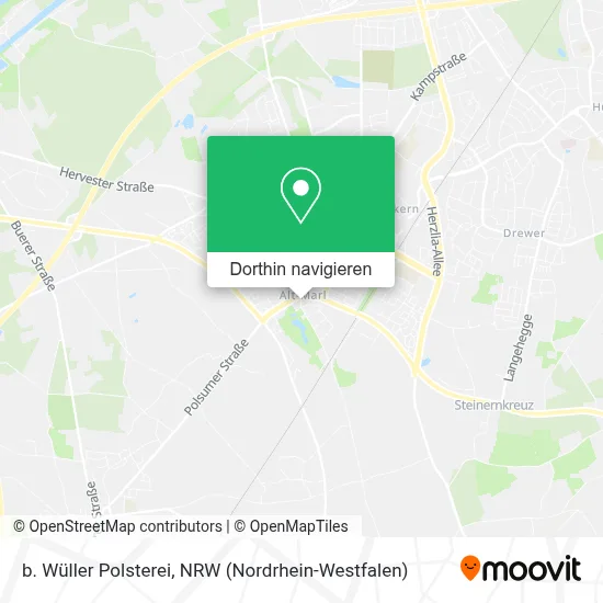 b. Wüller Polsterei Karte